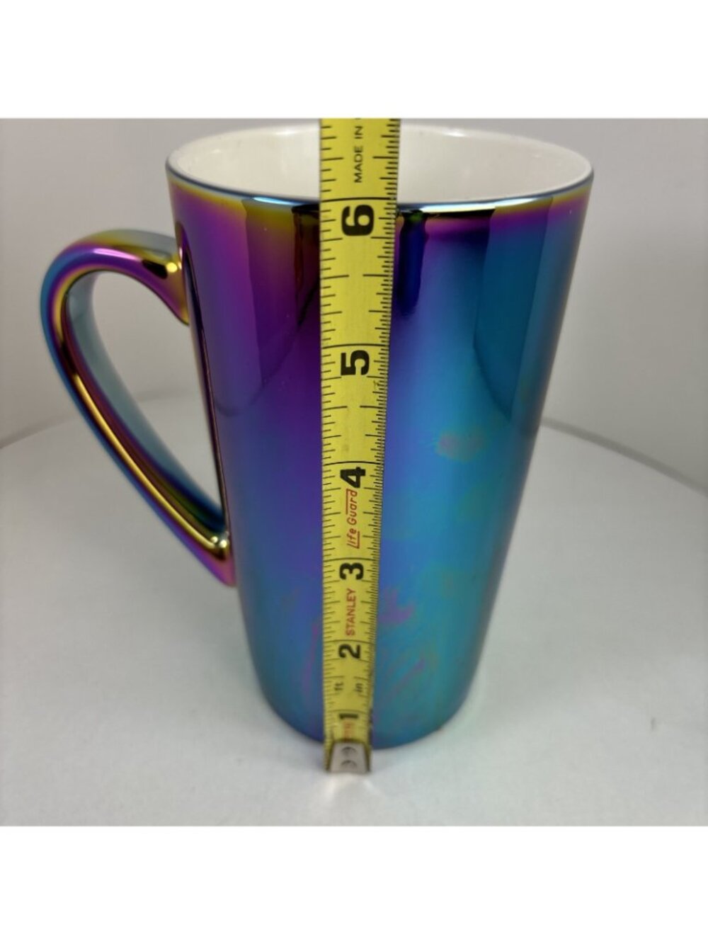2022 Starbucks Siren Iridescent Holiday Coffee Mug - 16 Oz..  6" Tall - Picture 4 of 4